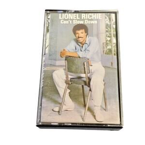 Lionel Richie Can't Slow Down Cassette 1983 Motown 6059 MC All Night Long